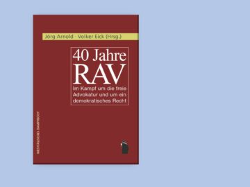 Cover 40 Jahre RAV